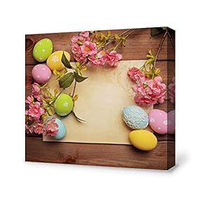 Canvas Wall Art for Living Room,Bedroom Home Artwork Paintings Egg Ready to Hang - 12x12 inches