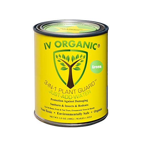 IV Organic 3-in-1 Plant Guard, 1 Pint (Green)