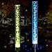 Solar Lights Outdoor - New Upgraded Garden Decor Acrylic Bubble Lights, Multi-Color Changing Solar Powered Garden Stake Lights for Patio, Pathway, Yard Decoration, Longer Working Time (2 Pcs)