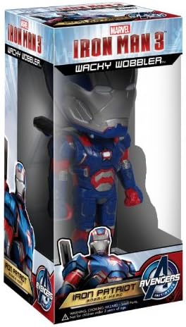 Wacky Wobbler Iron Man 3 Iron Patriot height of about 180mm plastic Painted figures