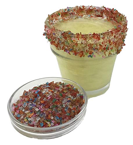 Snowy River Party Time Cocktail Sugar - Kosher Certified Naturally Colored Cocktail Rimmer Sugar Mix - Thumbnail 4