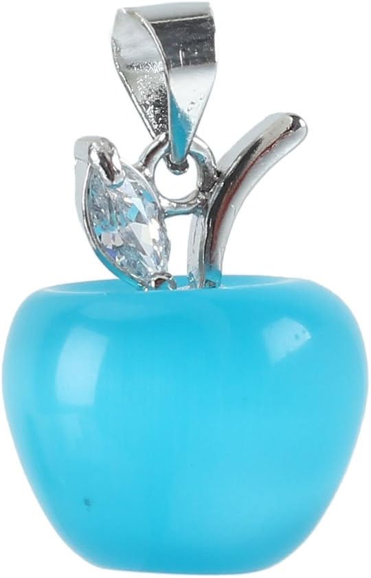Pinzh Iblue Fruit Apple Design Charms Pendant for Jewelry DIY