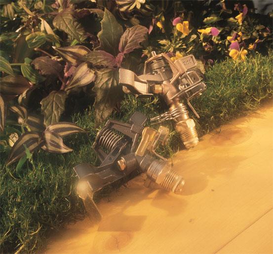 Orbit Sprinkler System 1/2Inch Brass Impact Head with 2040Foot