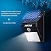 Mpow 4-Pack Bright Solar Power Outdoor LED Light Motion Activated Light for Garden Patio Path Pool Lighting