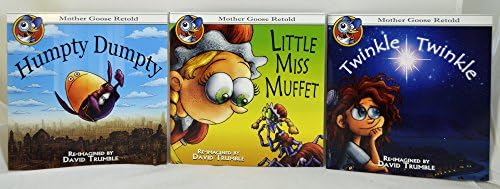 Mother Goose Retold - Set of 3 Story Books by David Trumble