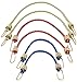 Keeper - Mini Bungee Cords in Multiple Sizes, Set of 6 - 6