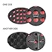 Big Holes Barber Hair Brush Sponge Dreads Locking Twist Afro Curl Coil Wave Hair Care Tool(4 Packs)