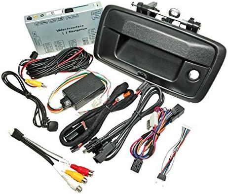 AIE - Rear Camera Interface Kit for (2014-2017) GMC Sierra 1500 w/ 4.2" MYLINK LCD Radio Screen w/Full Handle Assembly Camera