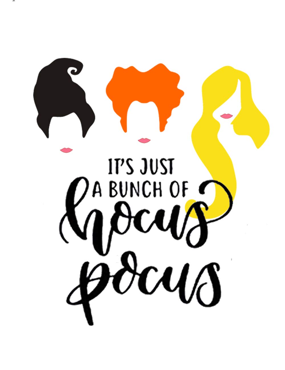 caidyny A Bunch of Hocus Pocus Funny Halloween T Shirt Women Long Sleeve Raglan Fall Graphic Tee Tops(Sanderson Sisters,S)