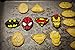 SUPERHERO COOKIE CUTTER IRON MAN plastic mold for baking shortbread and biscuit dough pastry stamp cupcake Topper Fondant Cutter