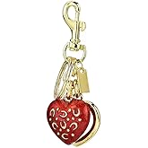 WSTWYC Cute heart keychain for women Cherry Heart Bag Charm for Handbags Car Keychain Charms Keyring Accessories