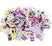Attmu Sewing Clips Multicolor, 100 Count, Plastic, Pack of 100