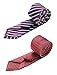 Tiger Mama 6pcs Business Skinny Necktie Tie Mixed Lot - Set 1 (SET-1)
