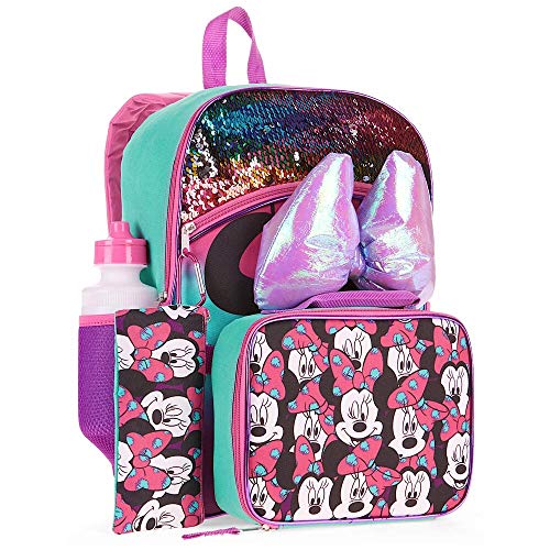 minnie mouse 5 piece backpack