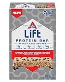 Atk Bar Lft Prt Chc Chp C Size 8.46z Atkins Lift Protein Bars Chocolate Chip Cookie Dough 4pk