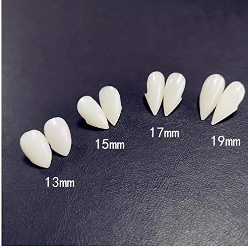 Vampire Teeth Fangs Dentures Props Halloween Costume Props Party Favors Mask Holiday DIY Decorations horror adult for kids 15mm