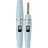 URSOBTF Heated Eyelash Curlers, Electric Eyelash Curler Type C Rechargeable, Heated Lash Curler for Women Natural Eye Lash Curler Makeup Tool