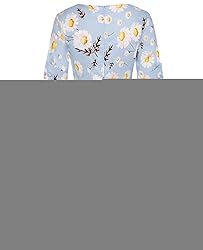 MINTLIMIT Women's Half Sleeve Crossover V Neck