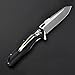 KUBEY KU085 Tactical Folding Knife G10 Handle Stainless Steel Blade Bearing Flipper Hunting Pocket Camping Survival Outdoor Knife (#KU087)