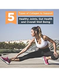 Cápsulas de proteínas de colágeno múltiple, dos veces el tamaño. 180 cápsulas - Colágeno...