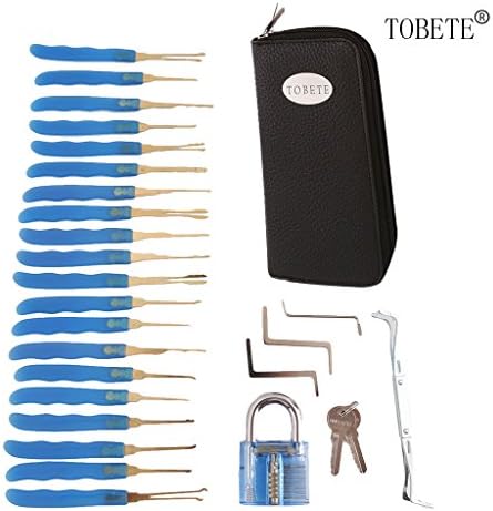 TOBETE Copper Unlock Tool Set Repair Opening Tool Kit Special Open Tool Kit Key Removal Hooks Needle