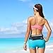Athletic Running Belt Keep Your iPhone Money and Key Safe Have a Hands-Free Workout. Men and Women. Slim Light and Waterproof Waist Band Jogging, Hiking, Fitness and Sports Pouches (Large to XX-Large)