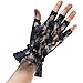 Rubie's Costume Co Lace Fingerless Gloves Costume, Black