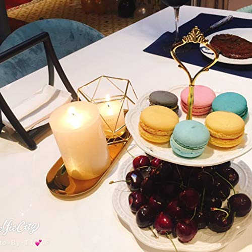 2 Blesiya+Geometric+Candleholders+Christmas+Decorations