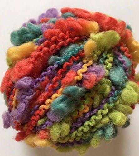 Crystal Palace Yarns Nubbles #404 Celebration - Wool Bobbles on RIC Rac Strand 50 Gram