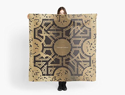 Hellraiser Lament Configuration Side D Multi-Purpose Scarf, Shawl, Wrap, Table Cloth
