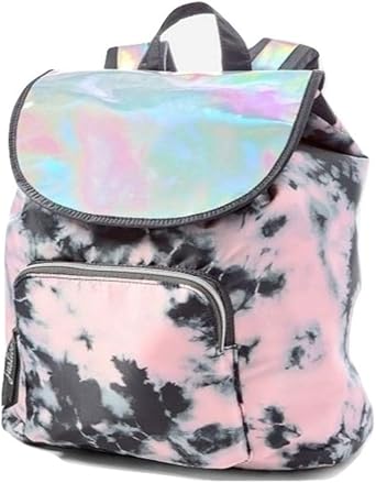 justice pink backpack