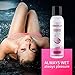 ZEMALIA Lube for Women Water Based Lubricant Personal Lubricants Warming Glide Suitable for Sensitive Skin Made in USA 4.5OZ