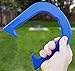 Legend Professional Pitching Horseshoes - Blue Finish - NHPA Sanctioned for Tournament Play - Drop Forged Construction - One Pair (2 Shoes) - Medium Weight