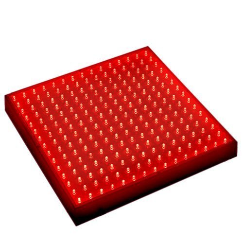 image for HQRP 660 nm 14W 225 LED Pure Red Grow Light Panel for Growing Flowers 