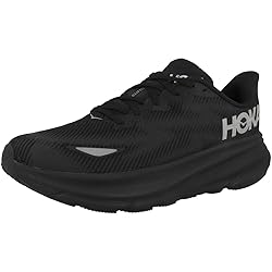 Hoka Men's Clifton 9 GTX Sneaker, Black/Black 1, 8
