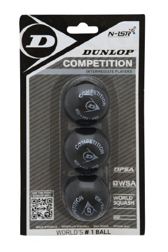 DUNLOP Competition Blister de 3 balles