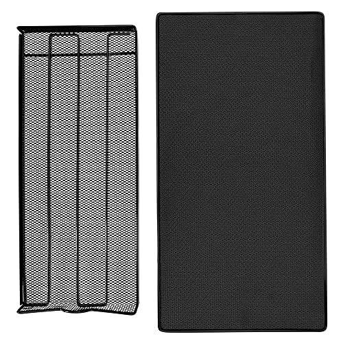 Mimo Style Porta Cápsulas na Cor Preta com Suporte para Cafeteira e Gaveta para Armazenar 40 Cápsulas Nespresso, Base Emborrachada e Não Desliza, Fácil Acesso aos Seus Sabores de Café Favoritos