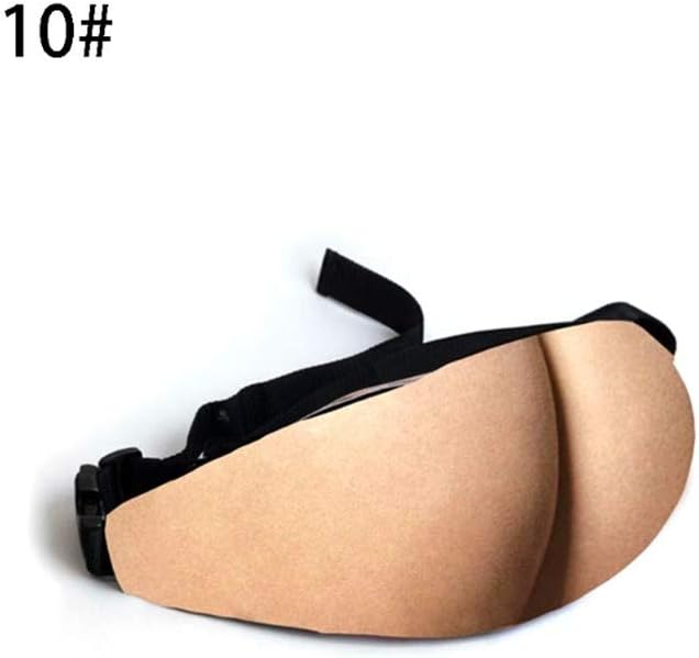 HAOLIEQUAN Waist Pack Fashion Design Fun Men Women Dad Bag Dad BOD Waist Bags Beer Fat Hairy Belly Fanny Pack Zipper Pocket