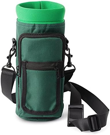 Water Bottle Carrier - Neoprene Bottle Holder 40 oz - Protect & Carry Your Flask - Great For Hiking, Camping, Running, Or Any Outdoor Activity