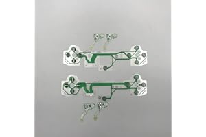 Limentea Conductive Film Keypad Flex Cable for PS5 Version 1.0 2.0 Controller Button Ribbon Circuit Board Replacement (Old V1.0)
