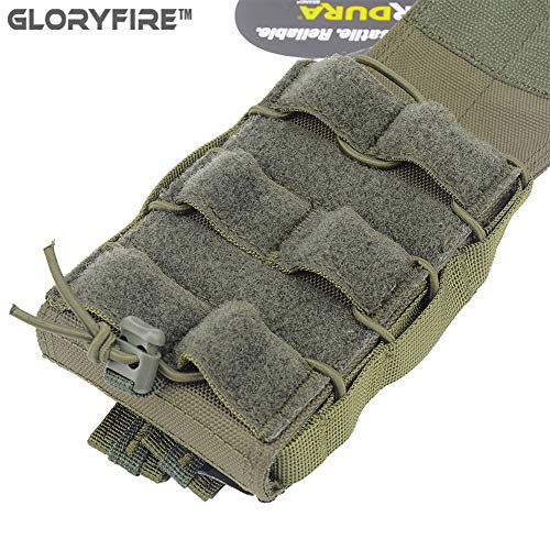 GFIRE Mag Pouch Military Use Single Universal Pistol Magazine Portable Pouch Molle Pouch for M4/5.66 1000D Cordura UTX Duraflex Buckle - Thumbnail 2