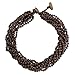 NOVICA Artisan Handmade Wood Torsade Necklace Brown Beaded Jewelry No Stone Upcycled Thailand Eco Friendly Nature [18 in min L x 19.75 in max L x 0.8 in W] ' Sukhothai Belle'