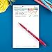 Erin Condren Designer Notepad - Daily Habit Tracker Notepad That Tracks Up to 26 Habits, 7 Days a Week. Portable to Take on Travel to Track Habits. Color Coded Days