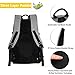 XIXOV Laptop Backpack, Water Resistant Business Backpack with USB Charging Port Under 17-Inch Laptop and Notebook
