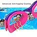 ZIONOR Swimming Goggles, G1 Polarized Swim Goggles UV Protection Watertight Anti-Fog Adjustable Strap Comfort fit for Unisex Adult Men and Women