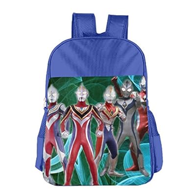 Ultraman Tiga Daigo Madoka 2016 Kids School Bagpack Bag Royalblue Ultraman Tiga Daigo Madoka 2016 Kids School Bagpack Bag Royalblue