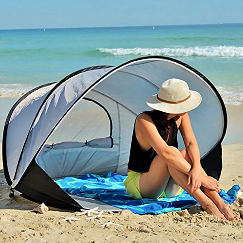 advancethy Strandvorzelt, vollautomatischer Sonnenschutz, für Winddichte, regenfeste UV-Schutz, Angelzelt – Bild 7