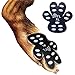 PICK FOR LIFE Dog Paw Protection Anti-Slip Traction Pads with Grip - 24 Pieces Self Adhesive Disposable Dog Shoes Alternative (XL# 81+ lbs, Black)