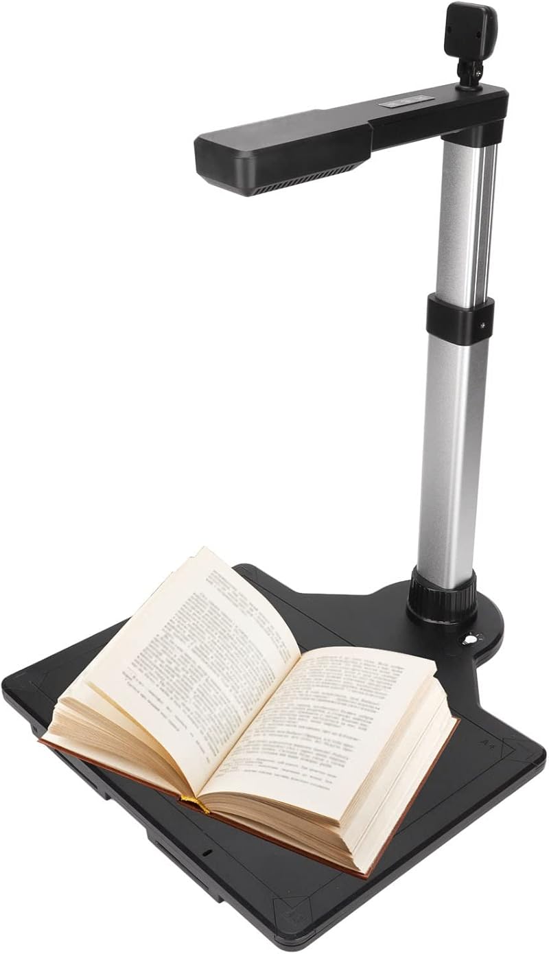 Kafuty-1 Document Camera 10MP+2MP Dual Lens USB Scanner A3 A4 Smart OCR Deskew