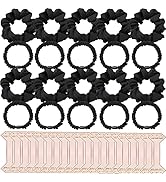 40pcs DIY Satin Hair Ties Scrunchies GIFTS Small Mini Thin Elestics Ponytail Holder Hair Scrunchy...